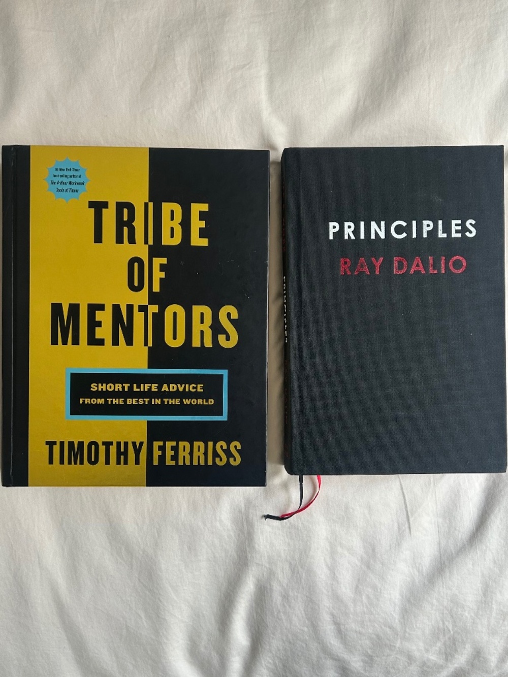 Tribe of Mentors & Principles Hardcover Book Bundle
